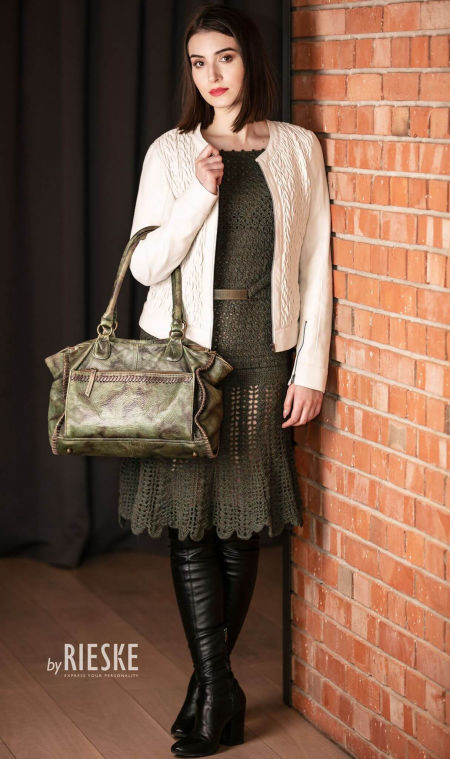 119000 Sukienka Handmade Khaki