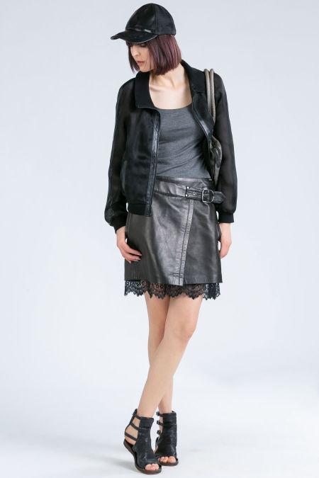 120001 Jedwabna Bomberka Black