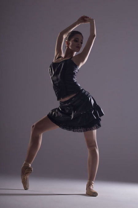 120013 Skórzany Gorset Black