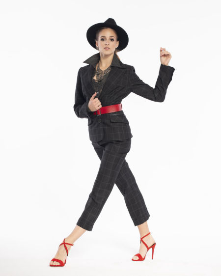 222003 Spodnie Z Kratki Black