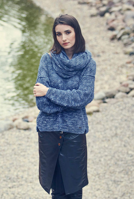 218022 Komin Handmade Blue